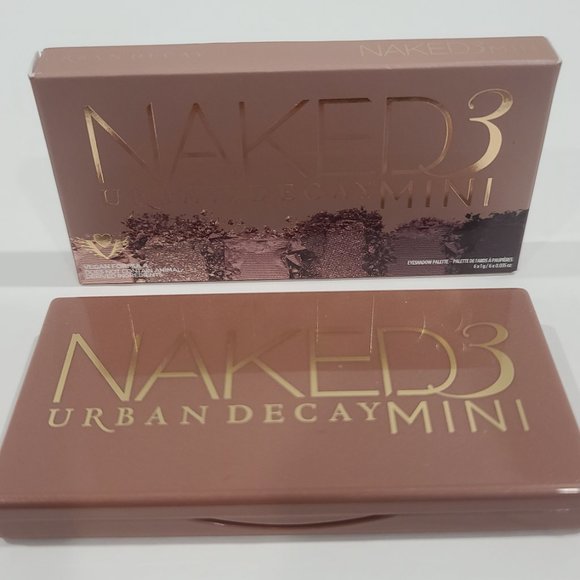 3 X ✅Urban Decay NAKED3 Mini Eyeshadow Palette ✨ NEW IN BOX - Picture 6 of 7